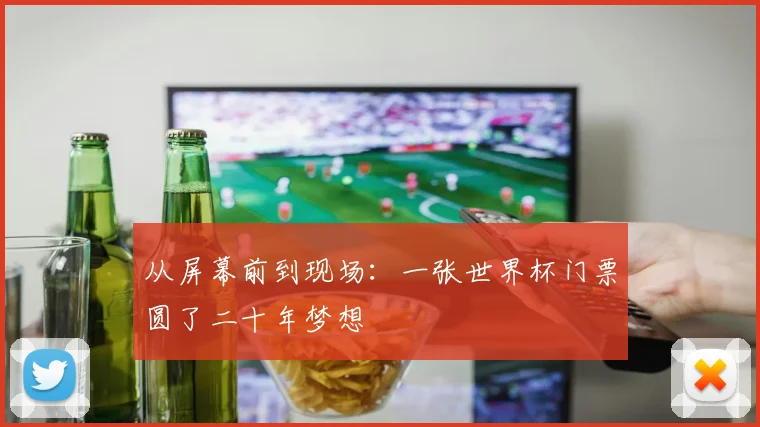 从屏幕前到现场:一张世界杯门票圆了二十年梦想