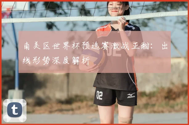 南美区世界杯预选赛激战正酣：出线形势深度解析